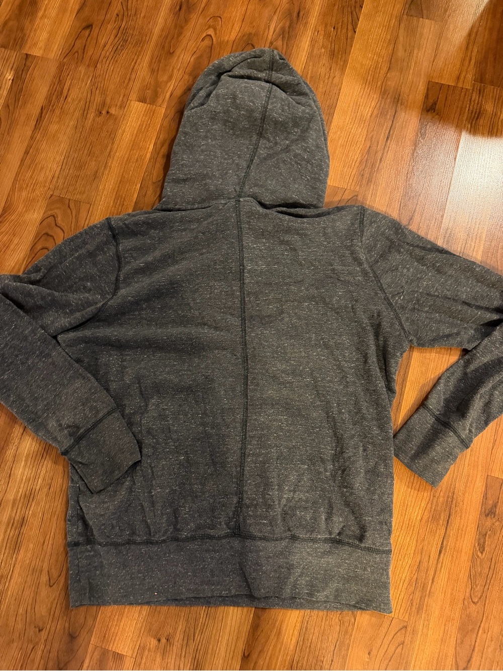 Nike Lightweight Pullover Hoodie in a heathered charcoal/dark gray size XL - Picture 7 of 11